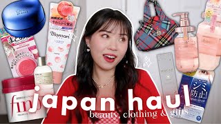 JAPAN HAUL PART 1: viral beauty products, clothing + gifts 🇯🇵