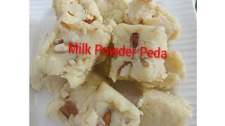 Milk Peda Recipe / Instant Milk powder Milk Peda/ Milk Peda Recipe in Malayalam/EP 370