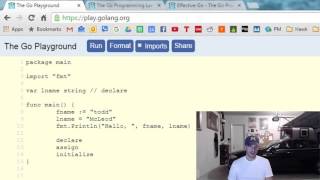 Golang variables scope