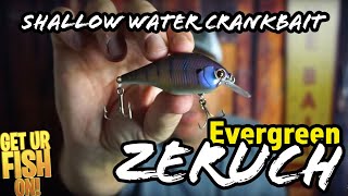 Evergreen Zeruch Shallow Water Bass Fishing Crankbait Breakdown