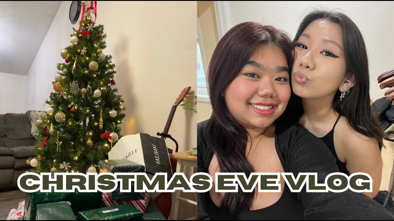 Christmas Eve Vlog Family Time Opening Presents Vlogmas Day 24