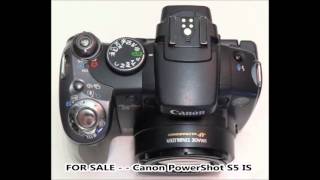 Canon PowerShot S5 IS Digital Camera Slide Show (eBay  FOR SALE)