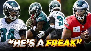 Isaiah Rodgers Standout Star at Eagles OTAS 👀 John Ross Battling for WR3+ Zac Ba