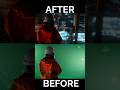 Blender greenscreen before and after.  #vfx, on a budget! #blender #nuke #compositing