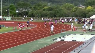 近江高校男子陸上競技部　マイル（決勝）　2015.8.20