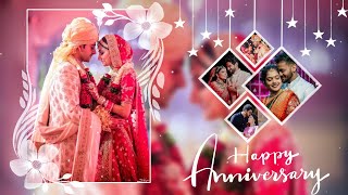 Happy wedding anniversary video editing | anniversary kinemaster editing | new anniversary song