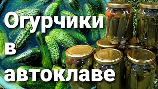 Маринованные огурцы в АВТОКЛАВЕ. Быстро, просто, надежно.