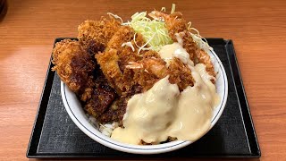 かつや新商品「海老マヨとチキンカツの合い盛り丼」を食べてみた感想