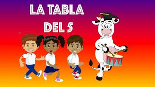 La Vaca Lola La Tabla Del 5 - Canciones Infantiles | Tablas de Multiplicar | Canti Rondas