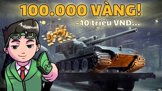 Mình tốn 100.000 vàng để mua huyền thoại Waffenträger auf E 100