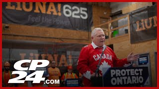 Ontario PC leader Doug Ford makes campaign stop in Oldcastle