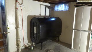 275 GALLON OIL TANK REMOVAL AND REPLACEMENT