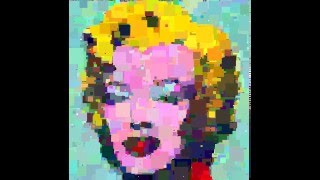 Genetic Algorithm Breeding an Image
