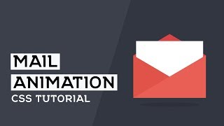 Mail Animation CSS | Pure CSS Tutorial.