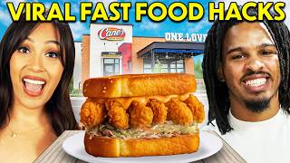 We Try & Rate The Best Viral Fast Food Hacks!