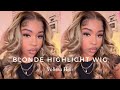 Start to Finish Wig Install | Blonde Highlight 13x4 Lace Frontal Wig ft. Yolissa hair