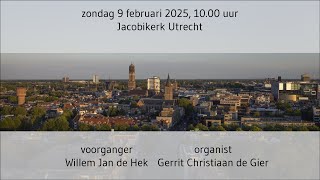 Lukas 8 | live kerkdienst | zondag 9 februari 2025 | 10.00 uur