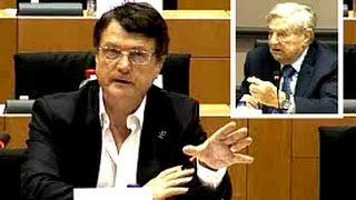 UKIP MEP Gerard Batten tackles George Soros in the European Parliament