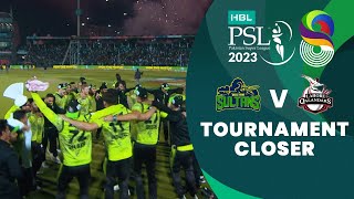 Tournament Closer | Multan Sultans vs Lahore Qalandars | Match 34 Final | HBL PSL 8 | MI2T