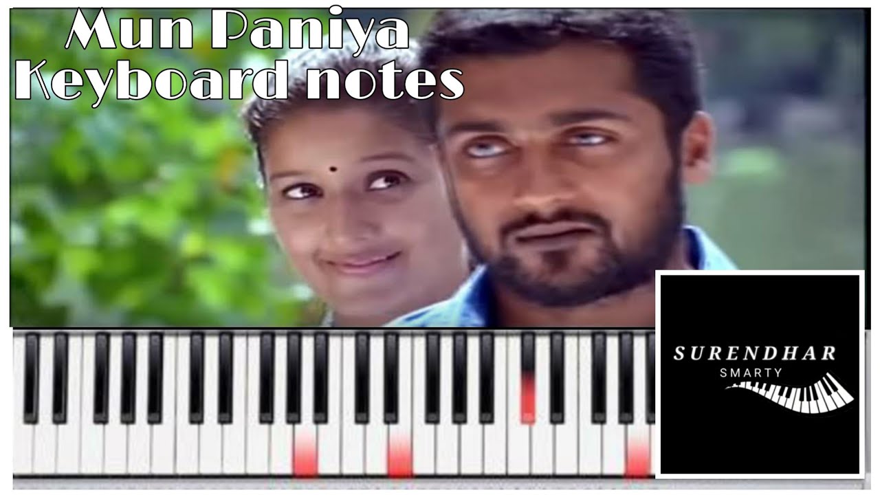 Mun Paniya Nandha Yuvan Surya Laila Keyboard Notes Surendhar