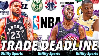 🔴 NBA Trade Deadline Livestream I Suns, Raptors, Mavericks, Heat, Lakers and more NBA Trade Rumors