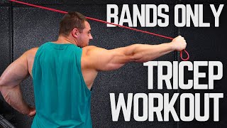 10 Min Resistance Band Tricep Workout: 3 Exercises for Chiseled Arms!