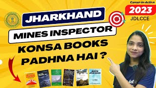 Jharkhand Mines Inspector Booklist and Exam Pattern 2023 by Shilpa Mam | JSSC | Career-in-Action