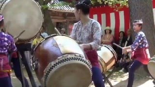 根津神社28年　　権現太鼓