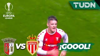¡GOLAZO QUE MATA! Vitinha anota | Braga 2-0 Monaco | UEFA Europa League - 8vos | TUDN