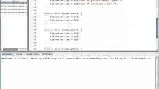 Java Level 1 Using Dr Java Lesson 23 Methods 01 Methods with and without Parameters