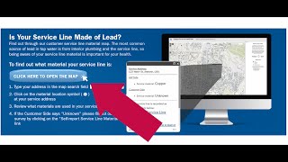 Interactive Lead Service Line Inventory Map - Pennsylvania American Water