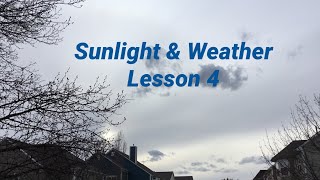 Sunlight & Weather Lesson 4