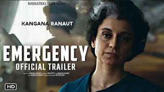 EMERGENCY (2023) Official Trailer : update | Kangana Ranaut | Anupam Kher | emergency movie trailer