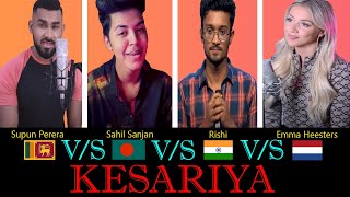Kesariya || Battle By - Supun Perera, Sahil Sanjan, Rishi & Emma Heesters || Arijit Singh