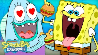 SpongeBob's Hungriest Moments 🤤 | SpongeBob