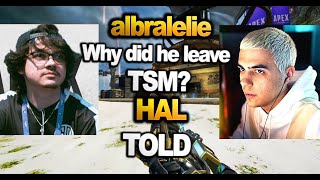 TSM Imperialhal explains why Albralelie left tsm!! HAL answered questions ( apex legends )