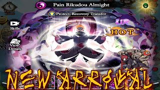 Temple Of Shadows New Limited-Time Summon Fantastic UR Ninja Pain Rikudou Almighty🔥(Skill Demo)