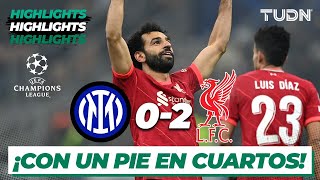 Highlights | Inter 0-2 Liverpool | UEFA Champions League - Octavos | TUDN