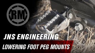 DR650/KLR650 Foot Peg Mounts | JNS Engineering