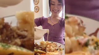 イギリス人が大好きな家庭料理🍽ワンプレートで最高な休日ディナー【とある日曜日】　#shorts