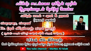 ஃபிக்ஹ் பாடம் – 6  தொழுகையின் ஃபர்ளுகள், பகுதி - 1 (ஹனஃபி, ஷாஃபி)