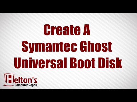 How to Create Symantec Ghost Universal Boot Disk How to Create Symantec Ghost Universal Boot Disk