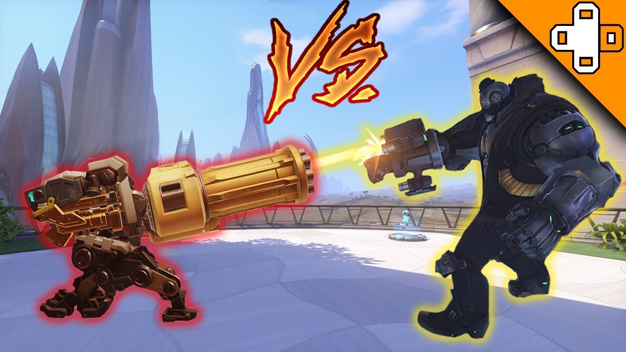 B.O.B. VS Bastion: WHO WINS?! Overwatch Funny & Epic Moments 740 - YouTube