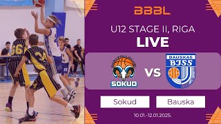 BC Kalev Cramo/KK Sokud 2013 vs Bauska 2013 | BBBL Boys U12