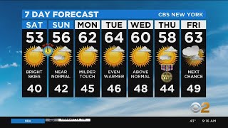 New York Weather: CBS2's 11/6 Saturday Morning Update