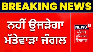 Mattewara Forest Issue : ਨਹੀਂ ਉਜੜੇਗਾ ਮੱਤੇਵਾੜਾ ਜੰਗਲ | Live News | News18 Punjab