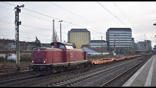 Bahnverkehr / Rail Traffic in Düsseldorf Rath 31/1/25