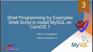 shell programming in linux | Installing MySQL with Shell Script | MySQL installation