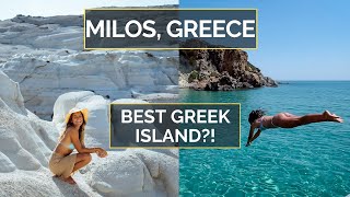 The most beautiful Greek Island: Milos | Milos, Greece Travel Vlog