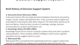 1 Introduction and History of DSS
